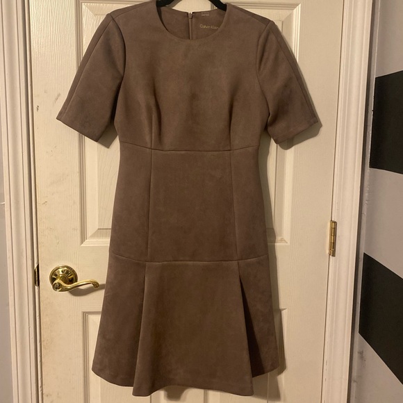 Calvin Klein Dresses Ck Moleskin Texture Dress Poshmark